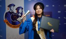 Wisuda ke-75 BINUS University Rachel Evangeline Tumbuh dalam Ekosistem BINUS Bandung
