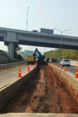 Dukung Kelancaran dan Kenyamanan Pengguna Jalan, PT Jasamarga Tollroad Maintenance Lakukan Rekonstruksi Perkerasan Di Ruas Tol Semarang.