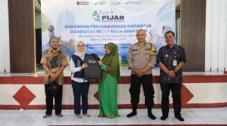 Dorong Inklusi dan Kemandirian, PT Pelindo Sinergi Lokaseva Latih Disabilitas Netra Semarang