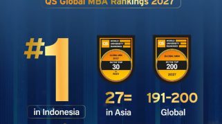 Enam Tahun Berturut-turut, BINUS Business School Pertahankan Posisi #1 di Indonesia dalam QS Global MBA Rankings 2027