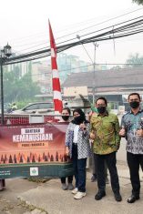Holding Perkebunan Nusantara melalui PTPN IV Regional V Salurkan 100 Paket Bantuan bagi Masyarakat Terdampak Karhutla