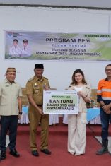 PT ASA Serahkan Beasiswa Pendidikan bagi 14 Mahasiswa di Bolaang Mongondow Timur