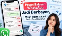 Pesan Balasan WhatsApp Jadi Berbayar, Masih Worth It Kah? Begini Cara Hitungnya