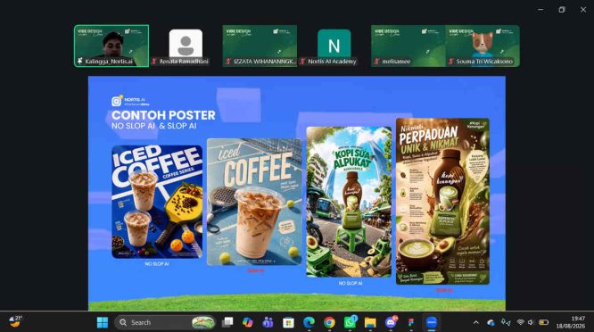 Telkom AI Center Malang dan Nortis AI Bahas Tantangan Desain di Era Generative AI