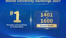 BINUS University Pertahankan Posisi sebagai Perguruan Tinggi Swasta #1 di Indonesia dalam Times Higher Education World University Rankings 2027