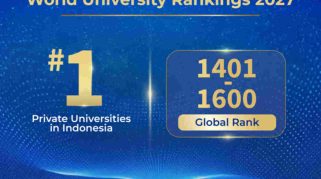 BINUS University Pertahankan Posisi sebagai Perguruan Tinggi Swasta #1 di Indonesia dalam Times Higher Education World University Rankings 2027