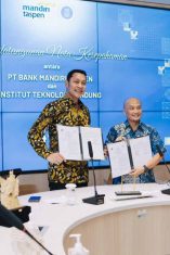 Bank Mandiri Taspen dan ITB Jalin Kerja Sama Strategis Perkuat Ekosistem Pendidikan