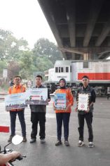 KAI Daop 2 Bandung Sampaikan Bahwa Keselamatan Perjalanan KA Butuh Peran Serta Masyarakat