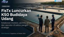 FisTx Indonesia Luncurkan KSO Budidaya Udang, Pertemukan Investor, Pemilik Lahan, dan Operator Berpengalaman di Sektor Pangan Strategis