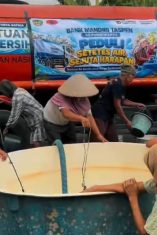 Kekeringan di Banyumas, Bank Mandiri Taspen Bantu Penuhi Kebutuhan Air Bersih Warga