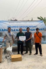 Bantu Warga Terdampak Karhutla, PT PSL Salurkan 94000 Liter Air Bersih dan Alat Kesehatan di Mempawah