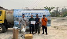Bantu Warga Terdampak Karhutla, PT PSL Salurkan 94000 Liter Air Bersih dan Alat Kesehatan di Mempawah